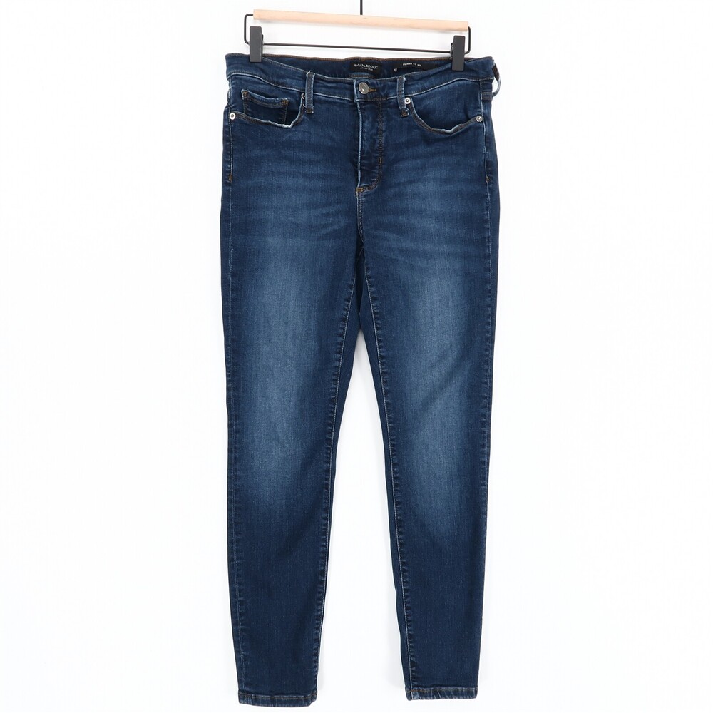 Banana Republic Skinny Jeans Womens 30R Jessie Wash Blue Lux Stretch